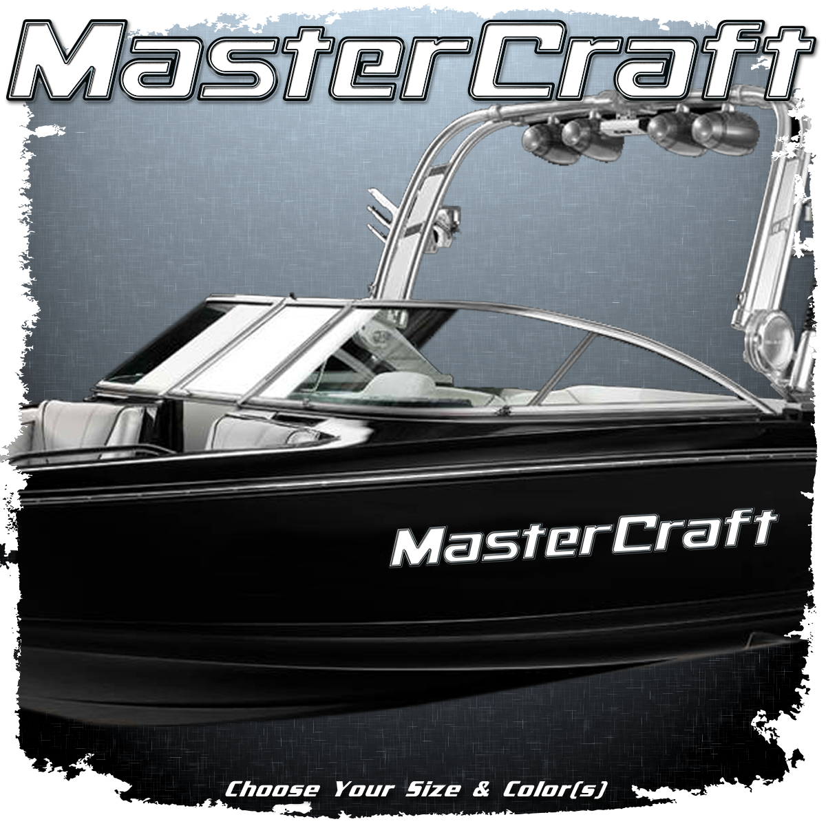 MasterCraft 20012007 Factory Matched Color and Triple Outline, Choose