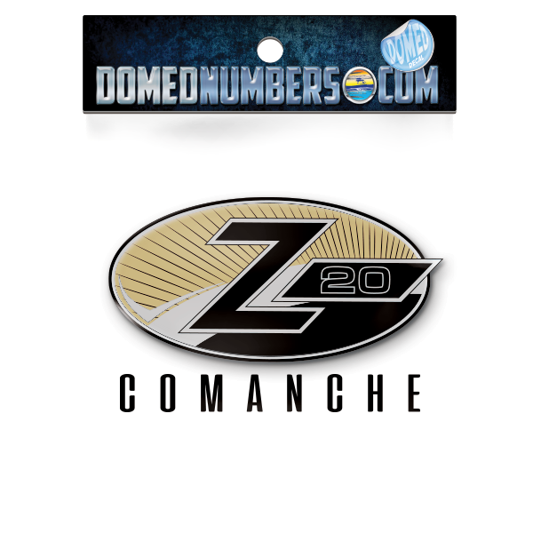 Ranger Z Series Comanche Domed Decal v1