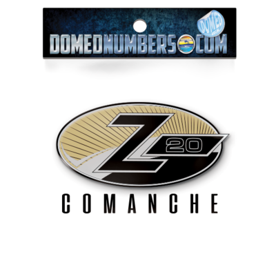 Ranger Z Series Comanche Domed Decal v1