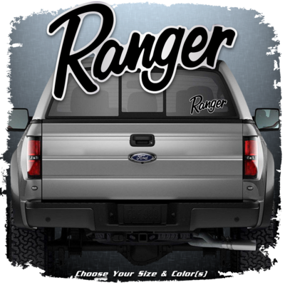 Ranger Boats Window Domed Decal, Choose Your Color!