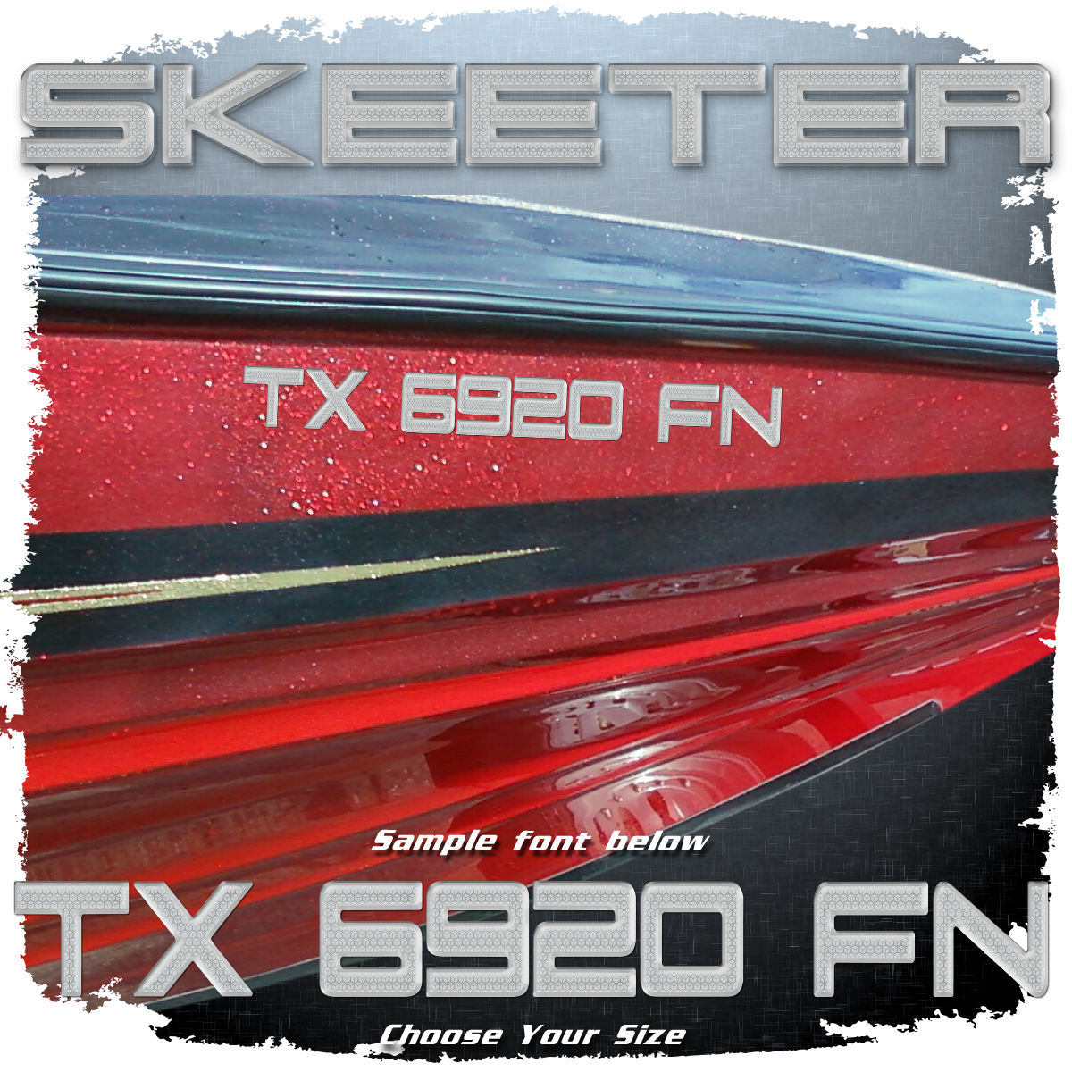 Skeeter Factory Pattern Match Domed Registration