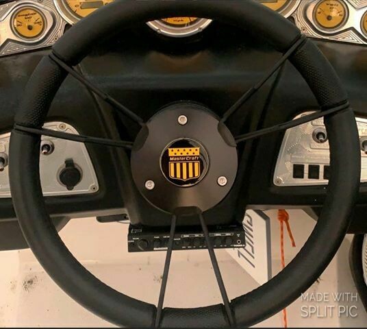MasterCraft Steering Wheel Domed Decal, Choose Your Design and Colors!