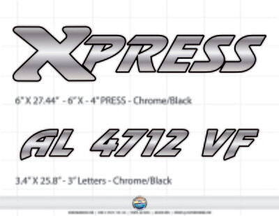 XPress Boats Decals and Registration v1