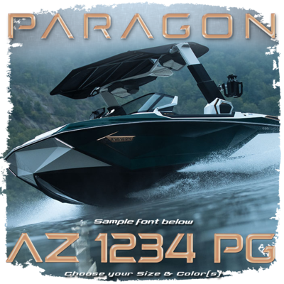Paragon by Nautique Domed Registration
