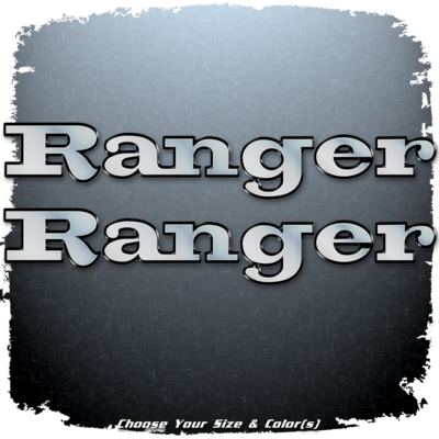 Ranger Bay Series Domed Decal Set