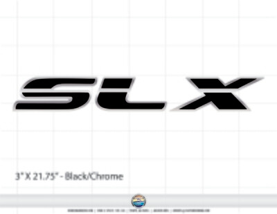 Sea Ray SLX Domed Decal v1