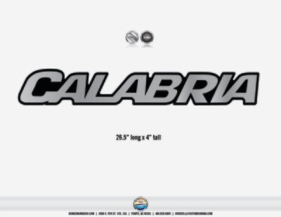Calabria Brand Decal (1 included)
