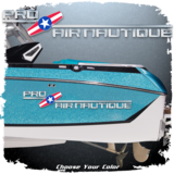 Pro Air Nautique Wakeboard Domed Decal