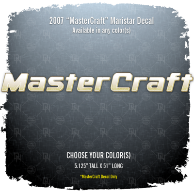 2007 MasterCraft Maristar