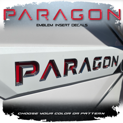 Nautique Paragon Domed Decal Insert Set