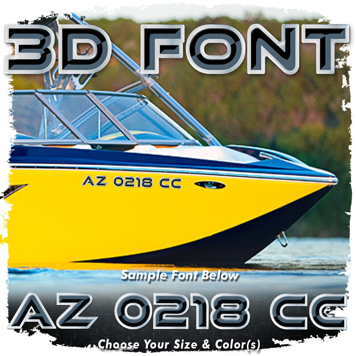 Tige Model Font Domed Registration