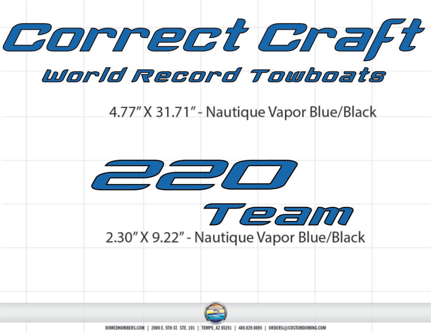 CORRECT CRAFT - 220 TEAM v2 CORRECT CRAFT - 220 TEAM v2