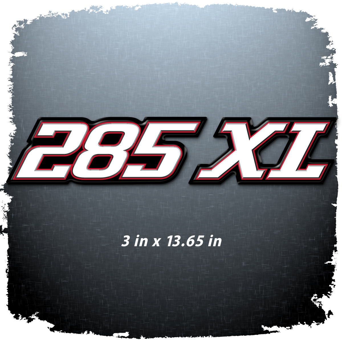 Stratos XL / XF / SF Model Domed Boat Decal