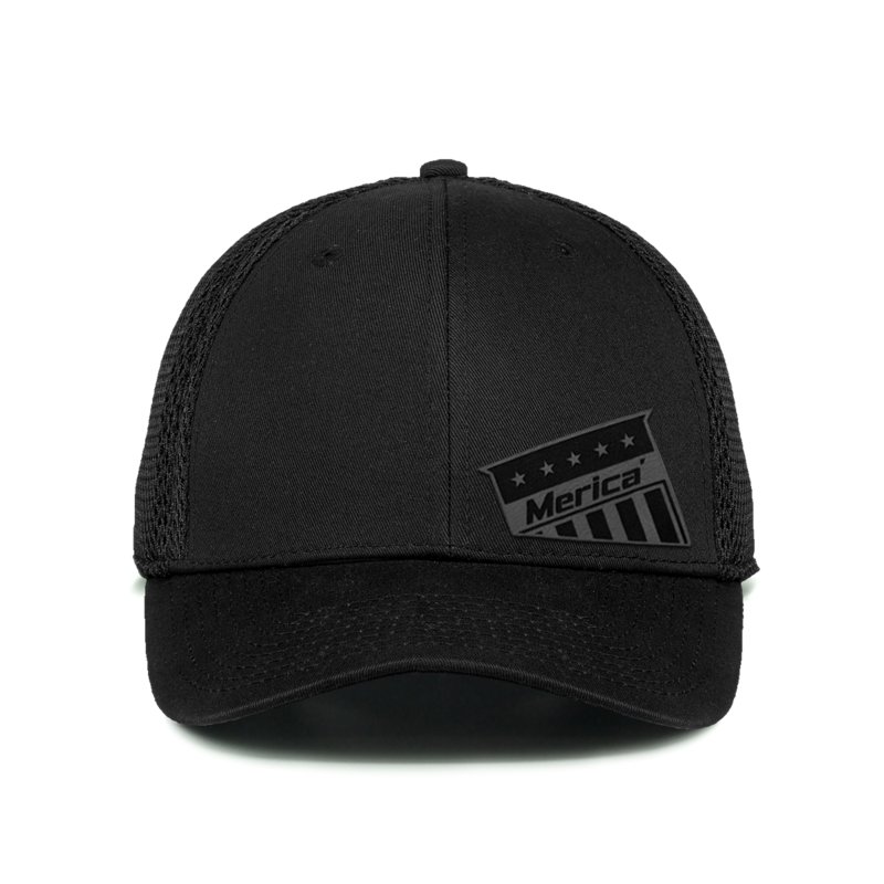 MC Merica - Mesh Snapback, Color: Black