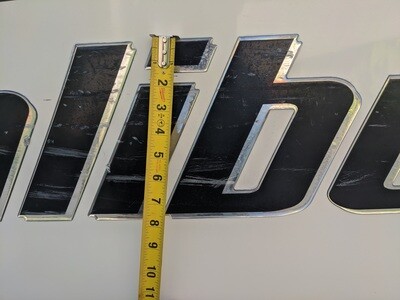 Domed Malibu Replacement Letter, 2001-05