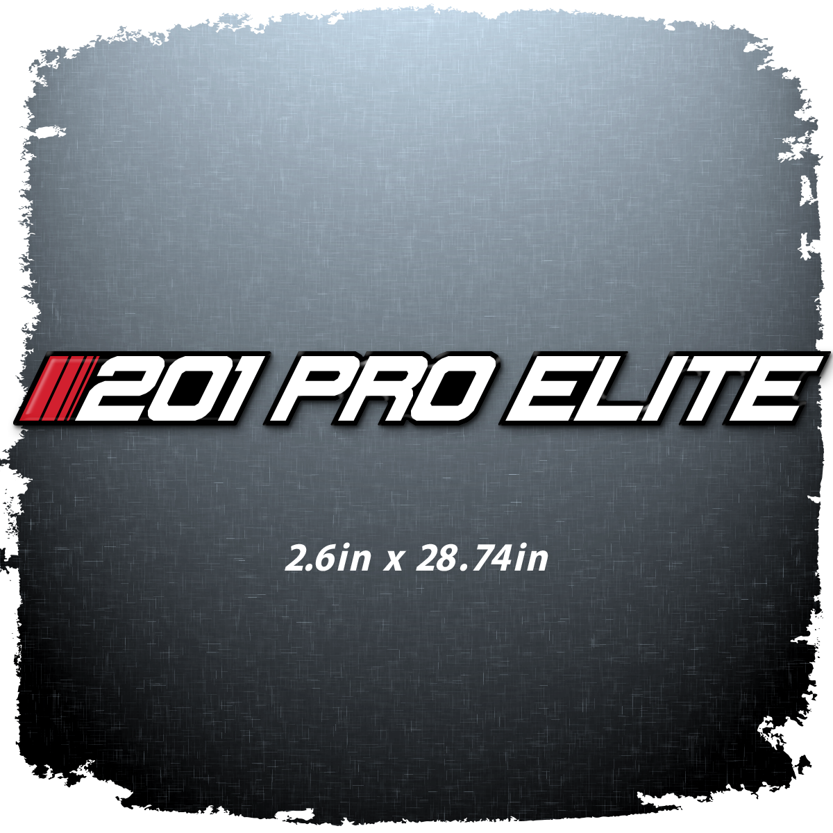 1991-1998 Stratos 201 or 295 Pro Elite Domed Boat Decal