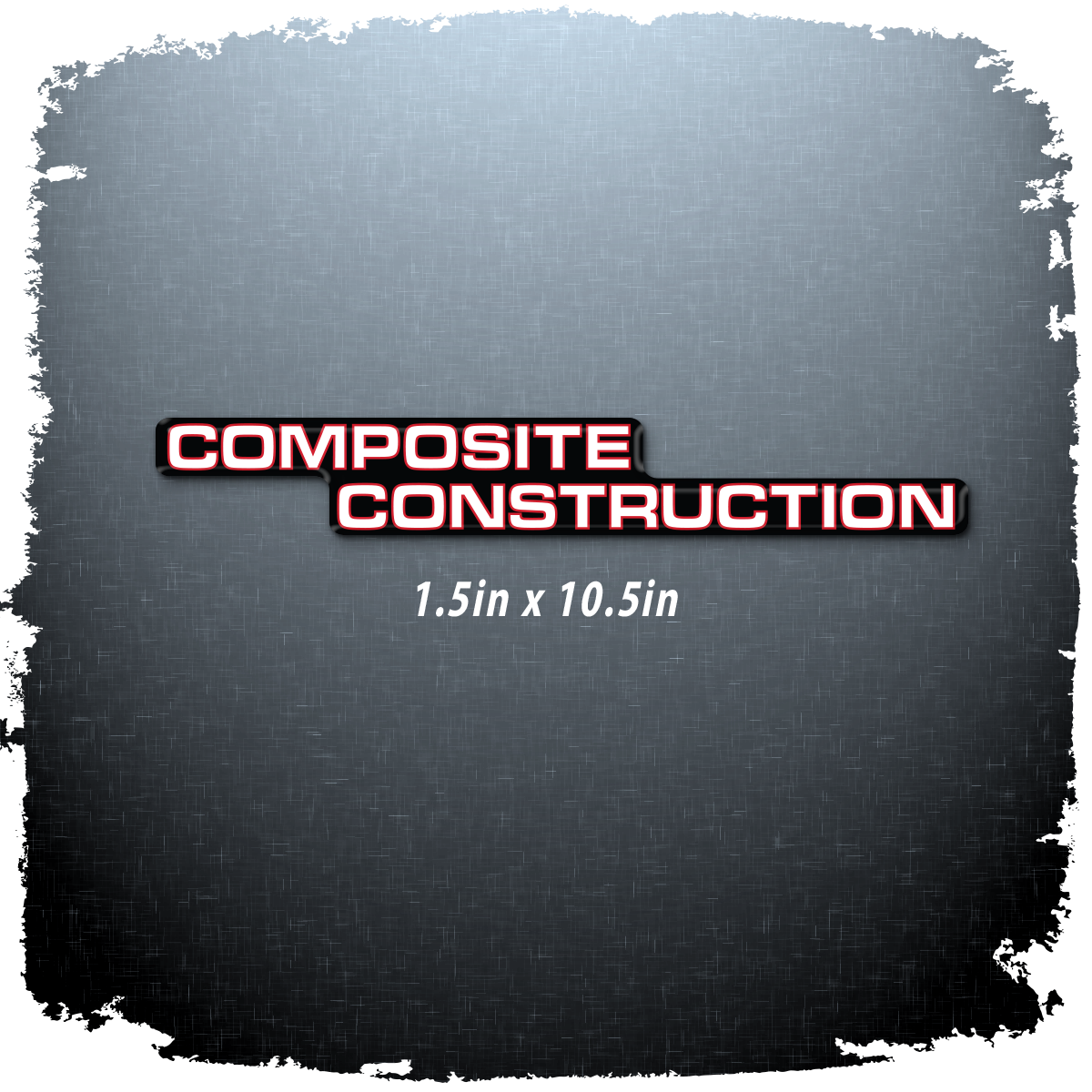Composite Construction Decal Set (2 included)