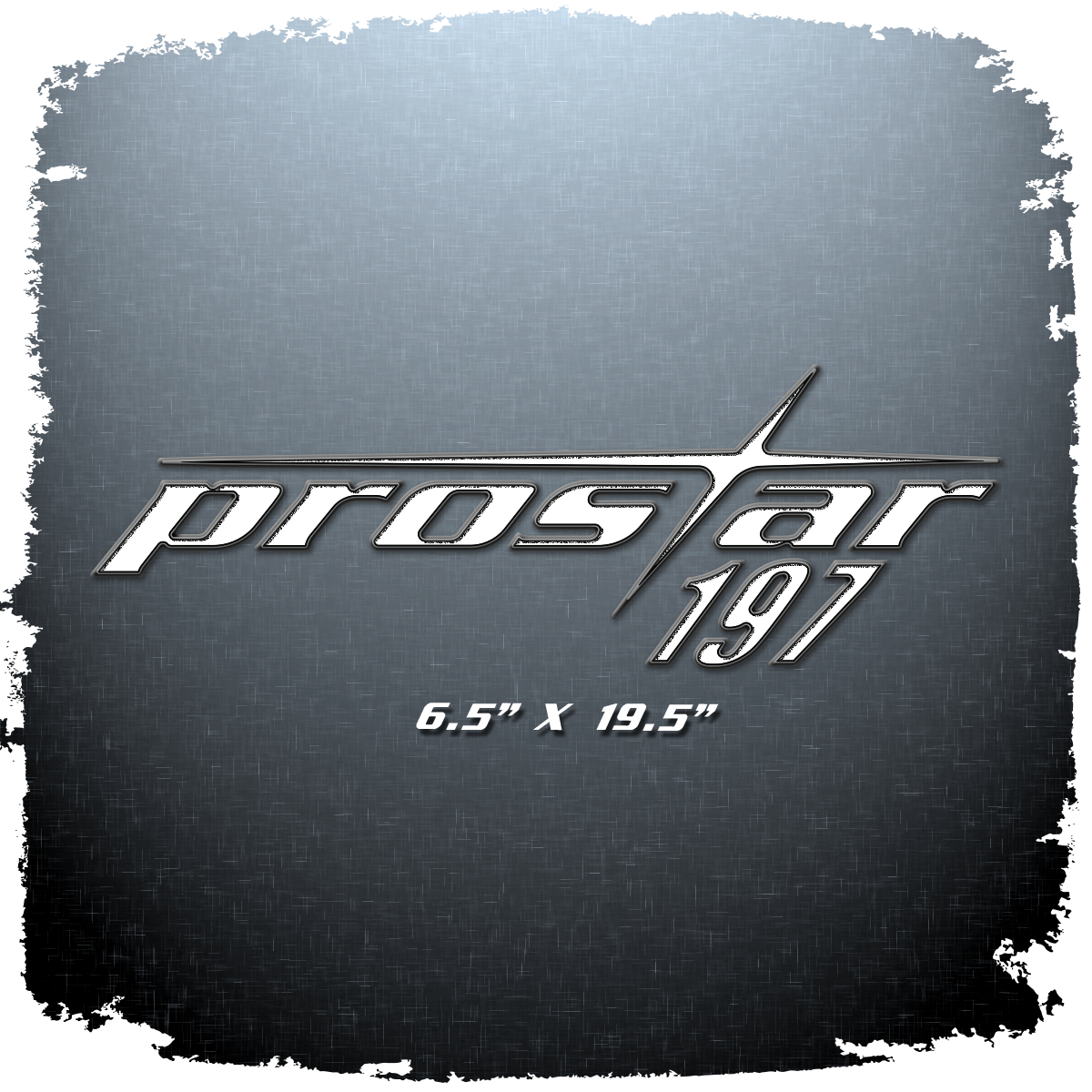 2001 -07 MasterCraft Prostar Domed Decal, Choose Your Model and Color