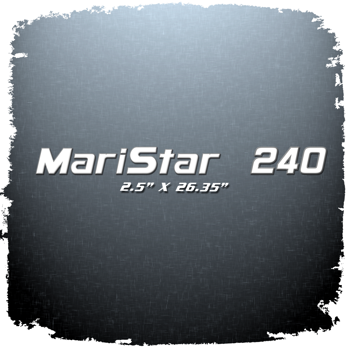 MasterCraft Maristar 240 Domed Decal