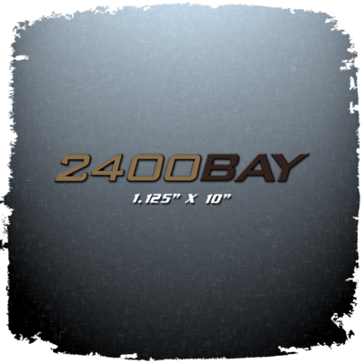 Ranger 2400 Bay Raised Decal (1 included)