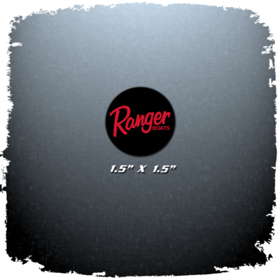 Ranger Boats Steering Wheel domed decal