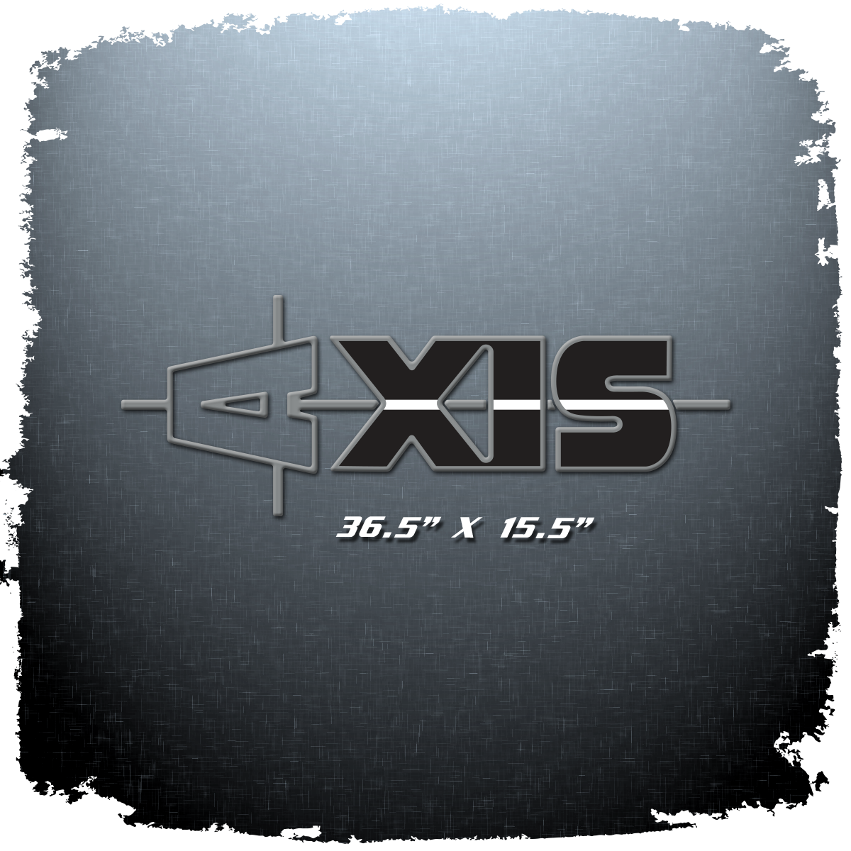 2015-2016 Axis Domed Boat Decal, Factory Matched Colors