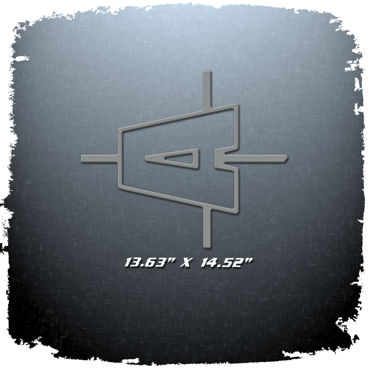 2015-2016 Axis Letter A Replacement Domed Decal