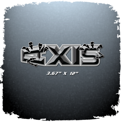 Axis Vandall Edition Domed Decal
