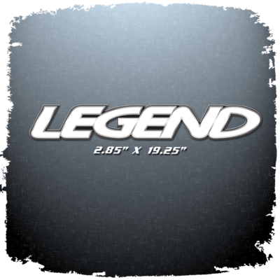 Legend Brand Decal (1 decal)