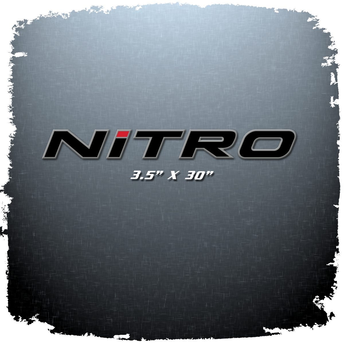 Domed Nitro Decal