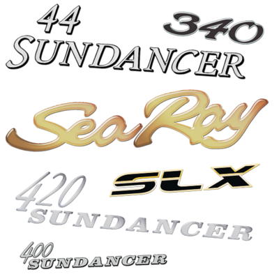 Sea Ray Brand Decals