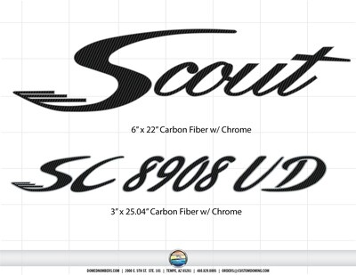 Scout Decal and Registration Set