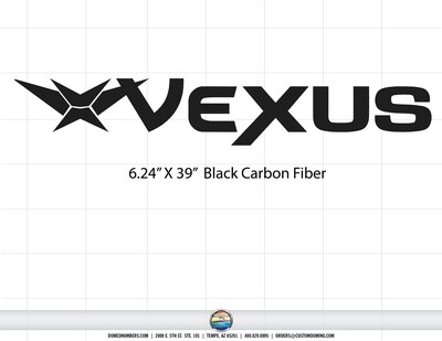 Vexus Boats Domed Decal