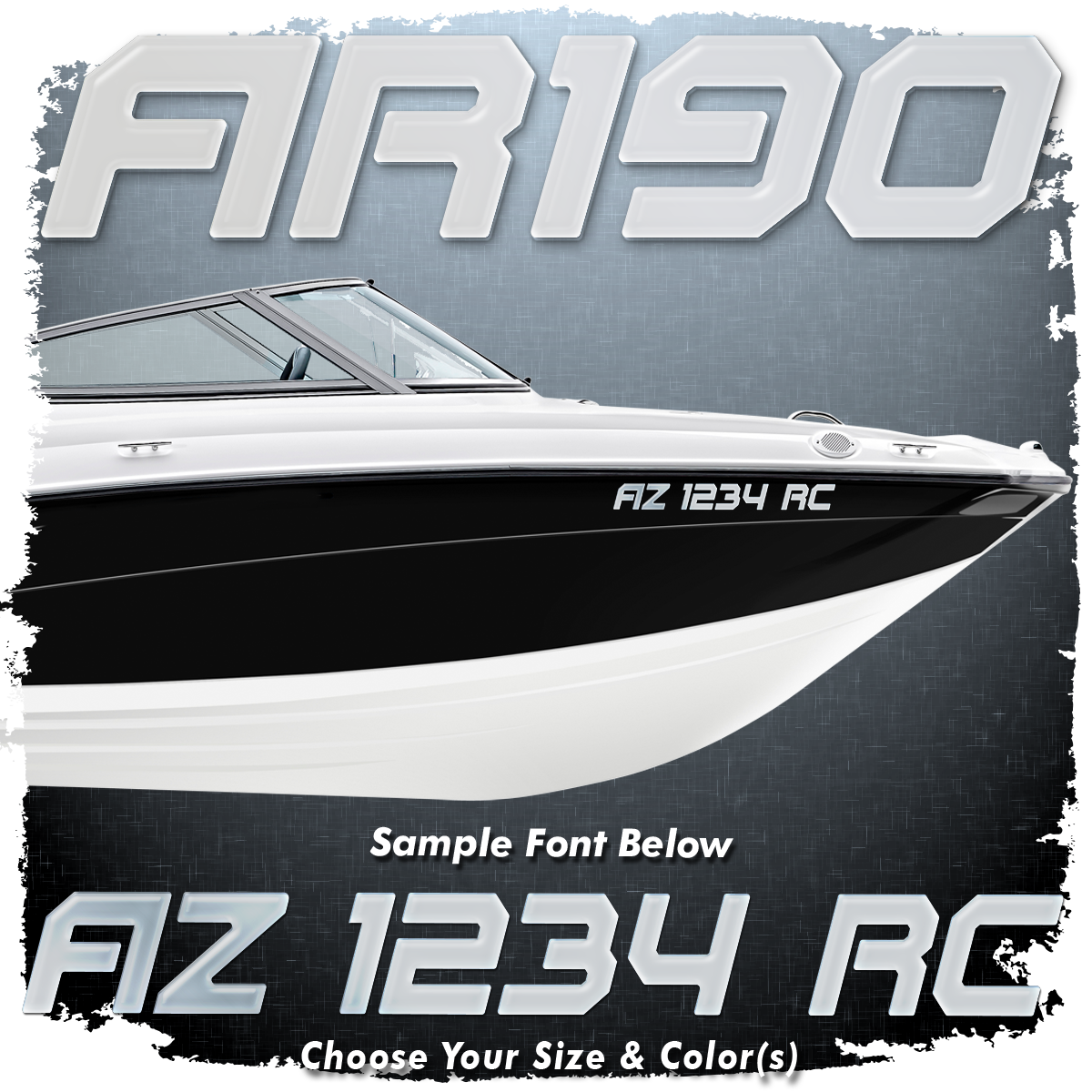 Yamaha &quot;AR&quot; #2 Domed Registration