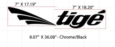 Tige SPLASH Decal Set