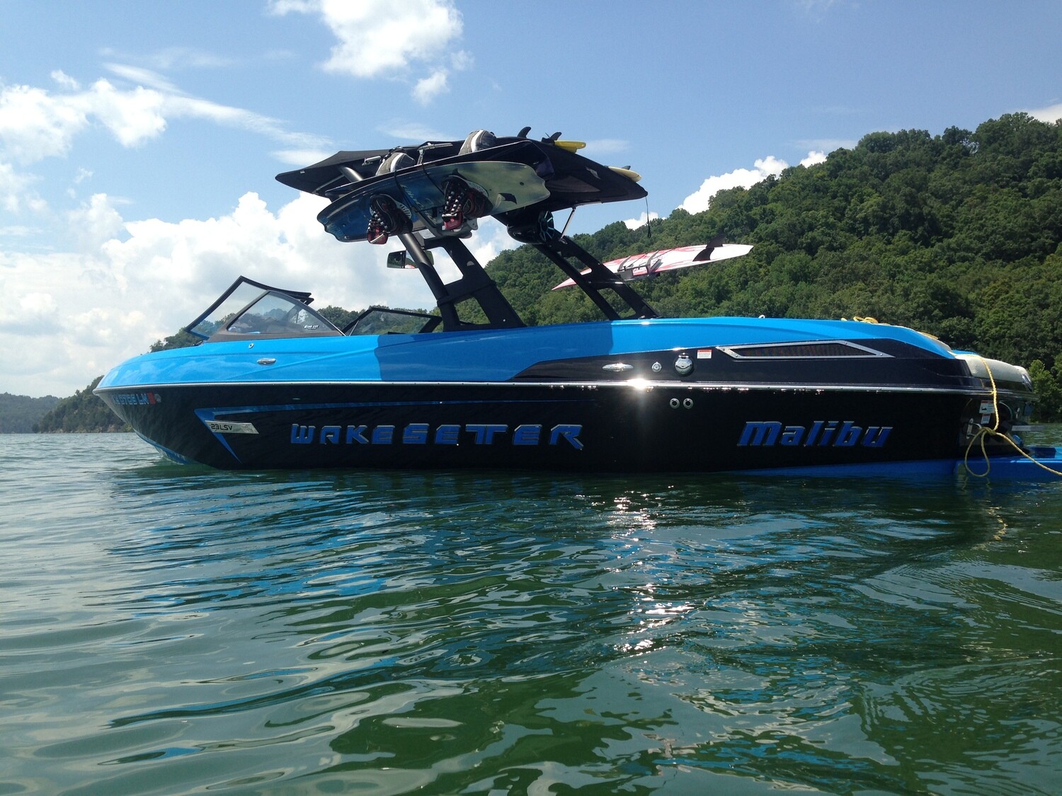 Domed Malibu Wakesetter Decal Insert for 2015 and 2016, Choose Your Color