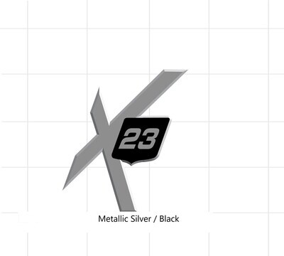 2016-17 MasterCraft XSeries Designator Domed Decal, Choose Your Model