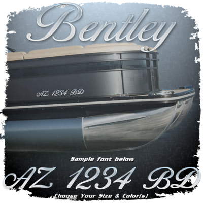 Bentley Registration (2 included), Choose Your Own Colors