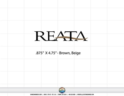 Ranger Reata Decal