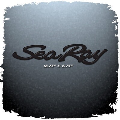 Sea Ray Domed Decal v1
