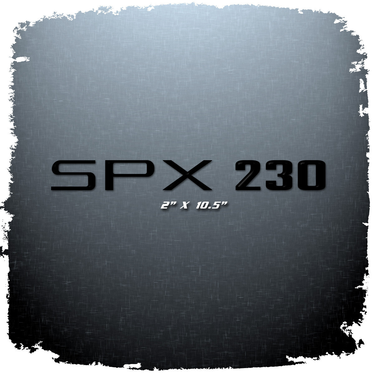 Sea Ray SPX Domed Decal