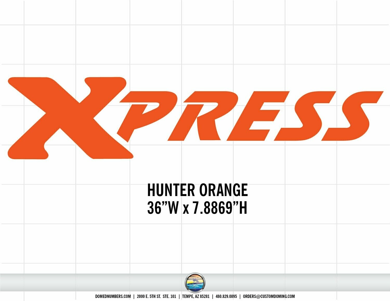 XPRESS Boats Brand Decal