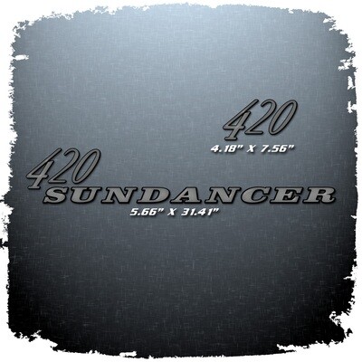 Sea Ray Sundancer with Model Number, V1 Choose Your Model