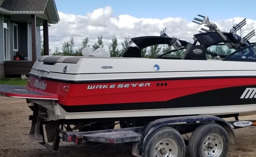 Malibu Wakesetter Rear Decal, 2017 2023, Choose Your Color (1 Decal