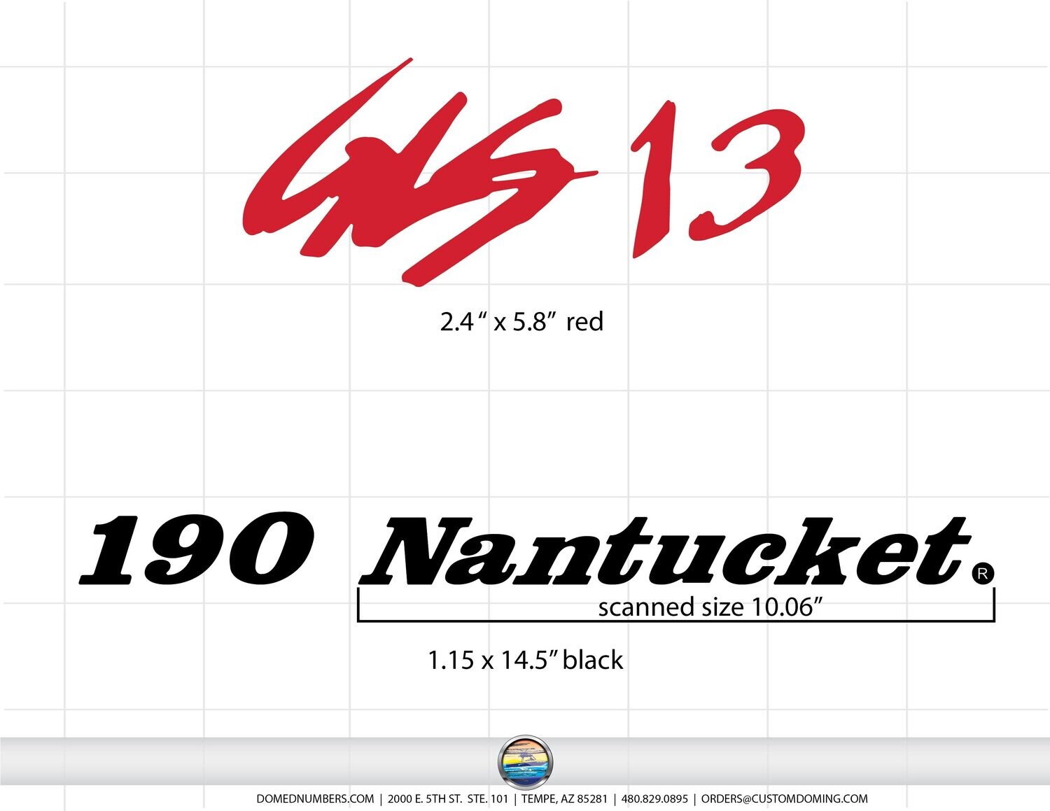 Boston Whaler GLS 13 and 190 Nantucket