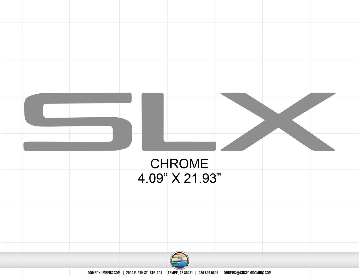 Sea Ray SLX (1 Decal)