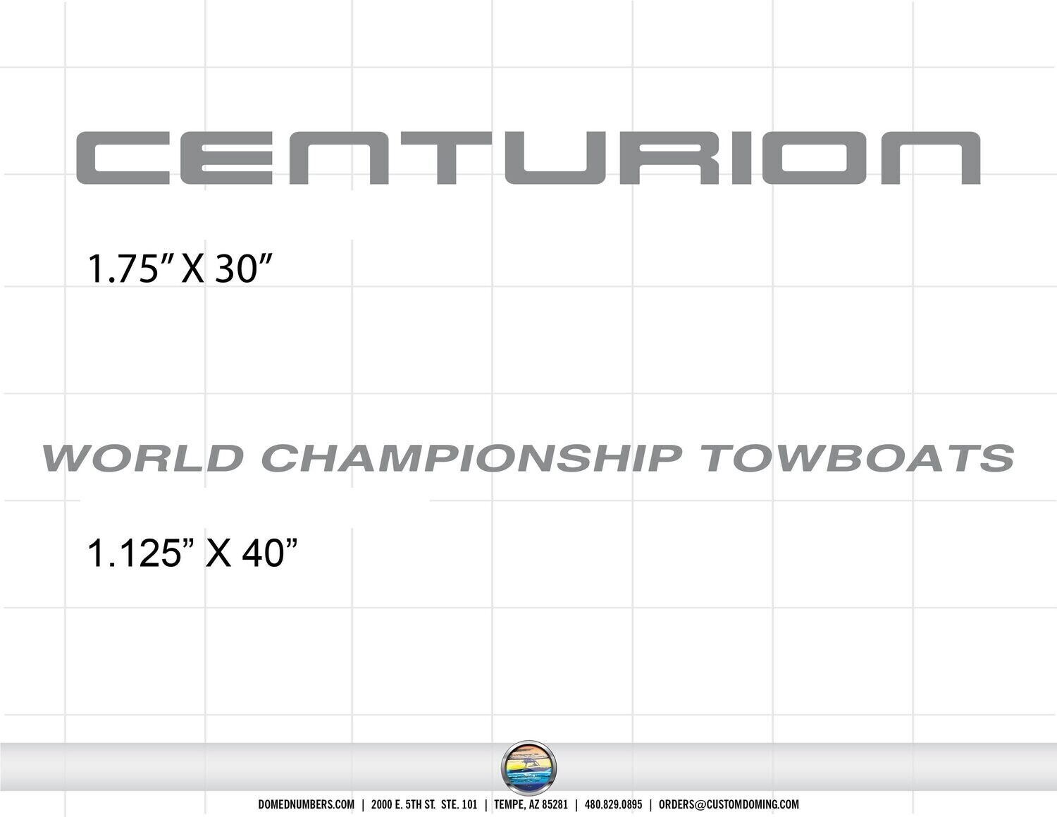 CENTURION WORLD CHAMPIONSHIP TOWBOAT