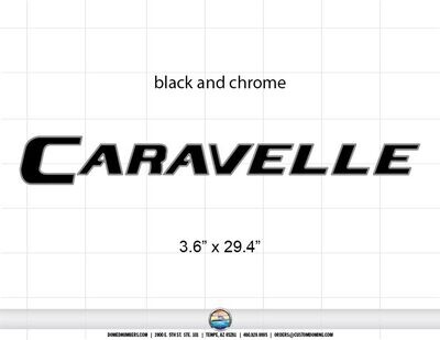 Domed Caravelle Decal