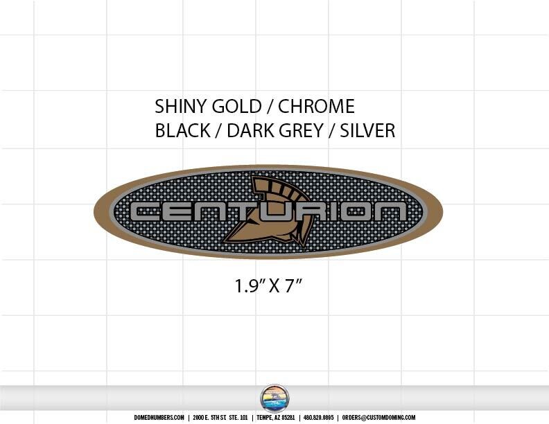 Centurion Storm Domed Decal