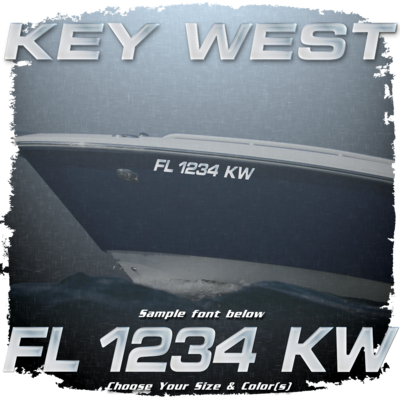 Key West Registration (2 included), Choose Your Own Colors